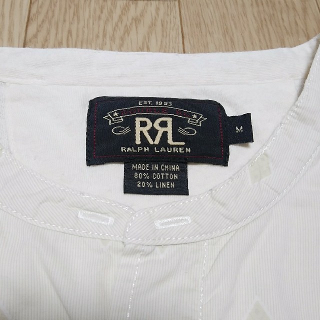 RRL(ダブルアールエル)のRRL L/S ヘンリーネック　長袖Tシャツ カットソー ラルフローレン メンズのトップス(Tシャツ/カットソー(七分/長袖))の商品写真