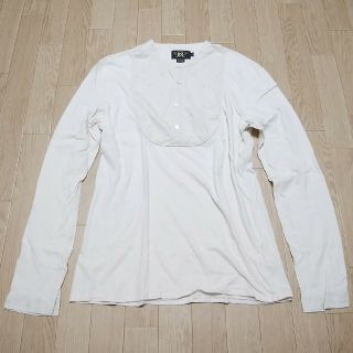 ダブルアールエル(RRL)のRRL L/S ヘンリーネック　長袖Tシャツ カットソー ラルフローレン(Tシャツ/カットソー(七分/長袖))