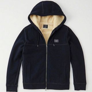 アバクロンビーアンドフィッチ(Abercrombie&Fitch)の美品　アバクロ　裏ボアパーカー(パーカー)