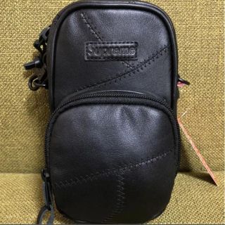 黒　31L Supreme ダッフル　バッグ　パッチワーク　レザー