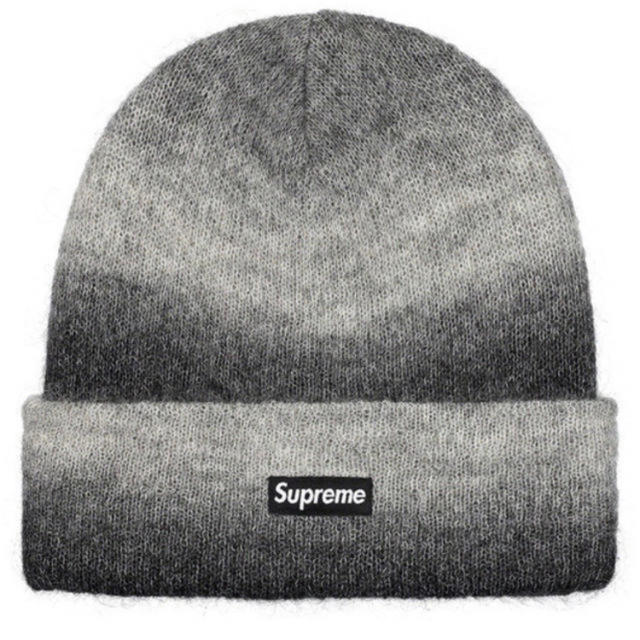 ニット帽/ビーニーSupreme Mohair Beanie Mixed Grey