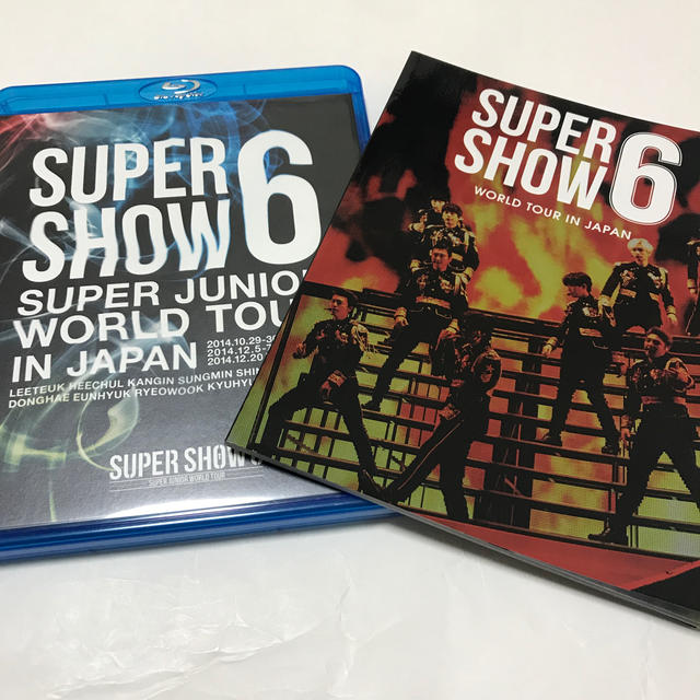 SUPER JUNIOR(スーパージュニア)のSUPERJUNIOR SUPERSHOW6 in japan ブルーレイ エンタメ/ホビーのDVD/ブルーレイ(ミュージック)の商品写真