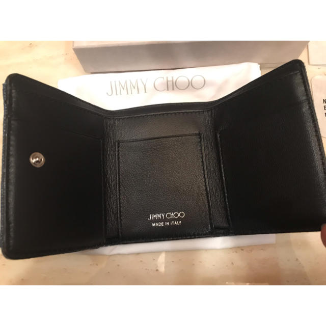 JIMMY CHOO(ジミーチュウ)の正規品 JIMMY CHOO デニムミニ財布 レディースのファッション小物(財布)の商品写真