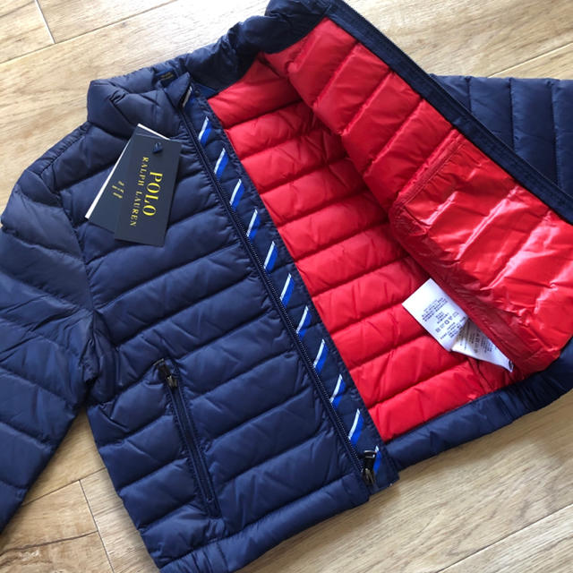 Ralph Lauren(ラルフローレン)のパッカブルダウンジャケット　130 キッズ/ベビー/マタニティのキッズ服男の子用(90cm~)(ジャケット/上着)の商品写真