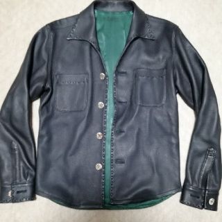 フラットヘッド(THE FLAT HEAD)のフラットヘッド　The Flat Head　ディアスキン　シャツ　ジャケット(レザージャケット)