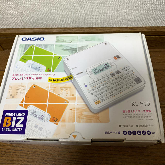 CASIO(カシオ)のテプラ本体　カシオ　ネームランド KL-F10  インテリア/住まい/日用品のオフィス用品(オフィス用品一般)の商品写真