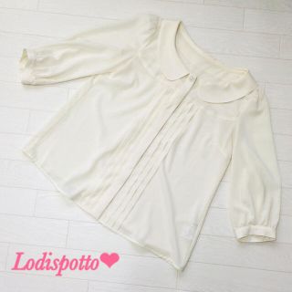 ロディスポット(LODISPOTTO)のロディスポット♡ビジューボタンブラウス(シャツ/ブラウス(長袖/七分))