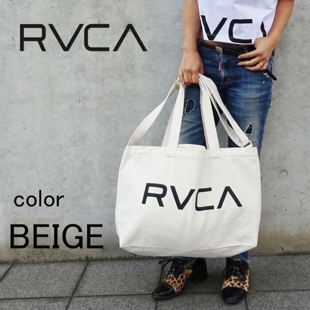 RVCA トートバッグ 新品未開封 ルーカ ベージュ ルカ