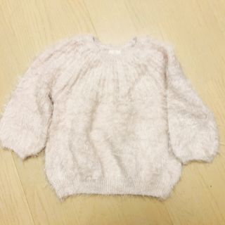 ザラキッズ(ZARA KIDS)のzara kids ピンク ニットセーター (ニット)