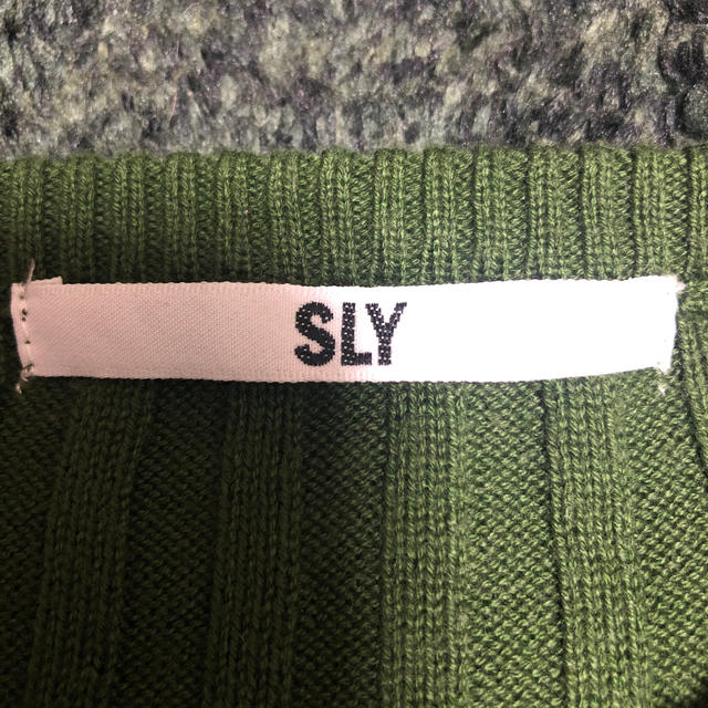 SLY(スライ)のmikan様専用 SLY ニット グリーン レディースのトップス(ニット/セーター)の商品写真
