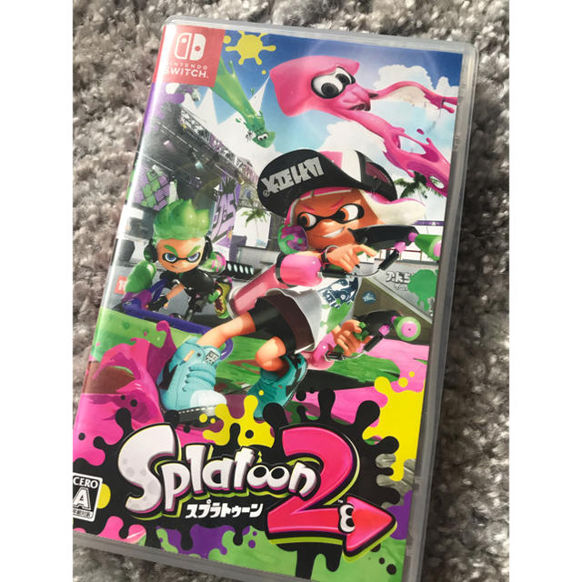 Nintendo Switch(ニンテンドースイッチ)のSwitch スプラトゥーン2  Splatoon2 スイッチ エンタメ/ホビーのゲームソフト/ゲーム機本体(携帯用ゲームソフト)の商品写真