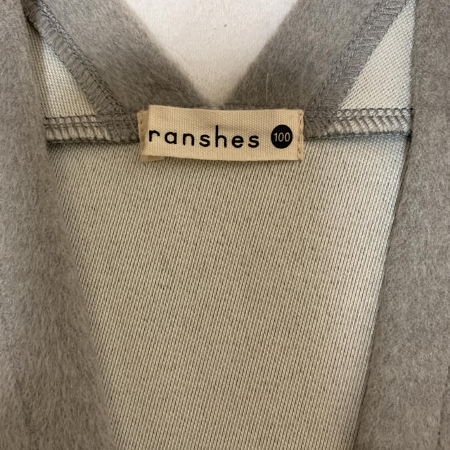 Branshes(ブランシェス)のブランシェス　ファーポケット　コーディガン　新品 キッズ/ベビー/マタニティのキッズ服女の子用(90cm~)(コート)の商品写真