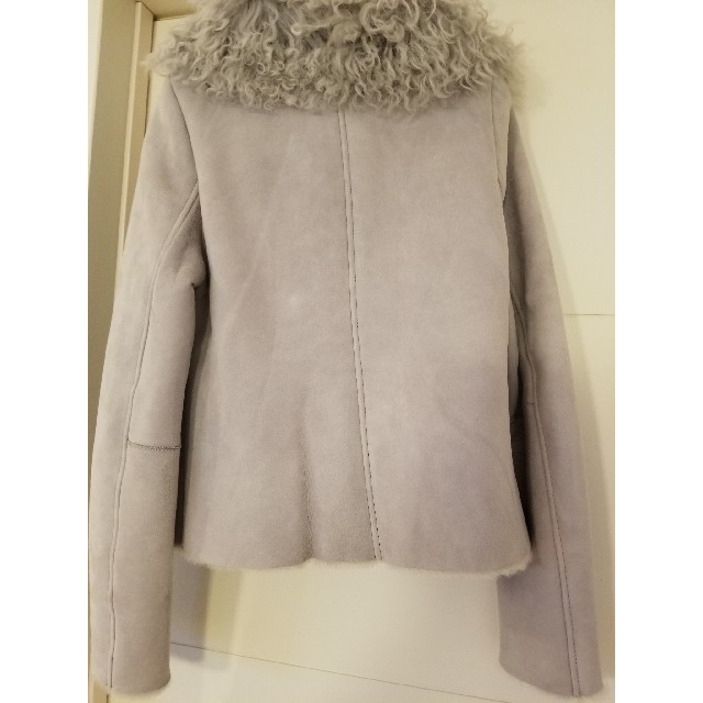 新品 ムートン ライダース ジャケット LANVIN
