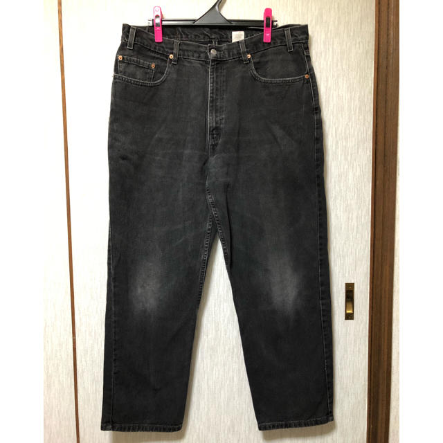 Levi's(リーバイス)の12/10まで2200円　リーバイス550ジーンズ　ブラック　W 40L30 メンズのパンツ(デニム/ジーンズ)の商品写真