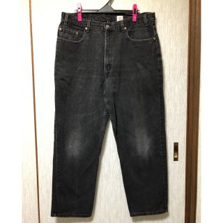 リーバイス(Levi's)の12/10まで2200円　リーバイス550ジーンズ　ブラック　W 40L30(デニム/ジーンズ)