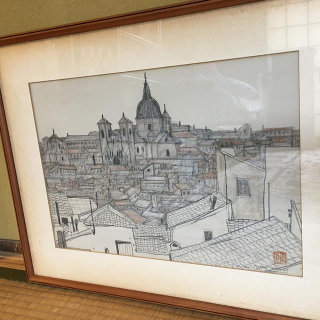 大熊峻 鉛筆画