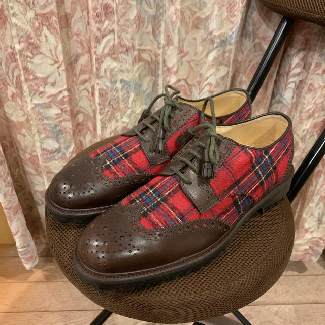 新品未使用　42nd royal highland ドレスシューズ　革靴