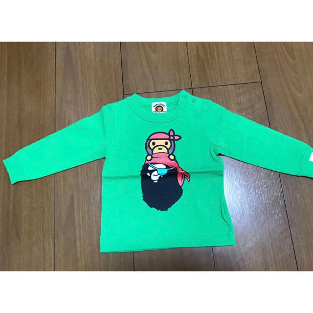 A BATHING APE(アベイシングエイプ)のtomochan様専用　エイプ　ロンT キッズ/ベビー/マタニティのベビー服(~85cm)(Ｔシャツ)の商品写真