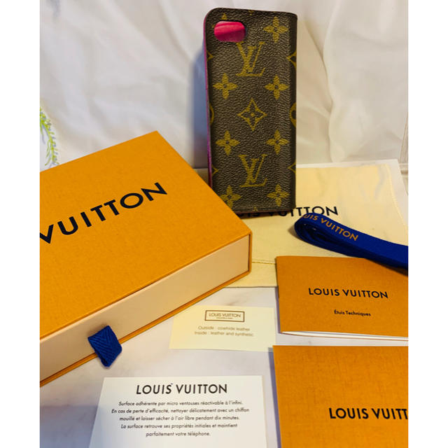 LOUIS VUITTON -  LOUIS VUITTON   iPhone手帳型ケースの通販