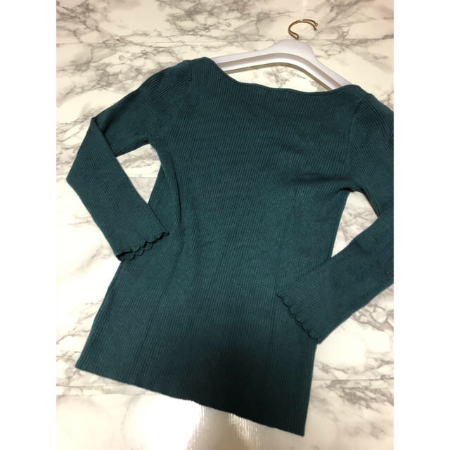 ⑤⑦⑥ PROPOSITIONBODYDRESSING袖パール付きニットsize