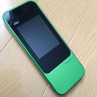 エーユー(au)のWiMAX2+ モバイルルーター(PC周辺機器)