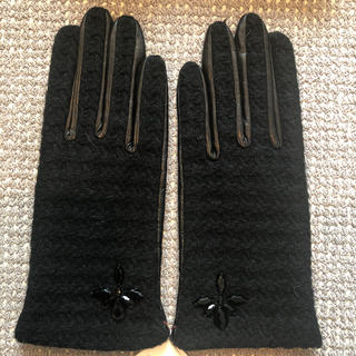 アンテプリマ(ANTEPRIMA)のおんちゃん様専用！アンテプリマ　手袋　ブラック　21cm(手袋)