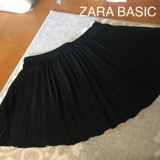 ザラ(ZARA)のZARA BASIC プリーツミニスカート(ミニスカート)