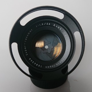 ペンタックス(PENTAX)のフード付き！ペンタックス Super-Takumar 55mm f1.8(レンズ(単焦点))