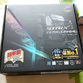 エイスース(ASUS)のASUS STRIX Z270G GAMING マザー(PCパーツ)