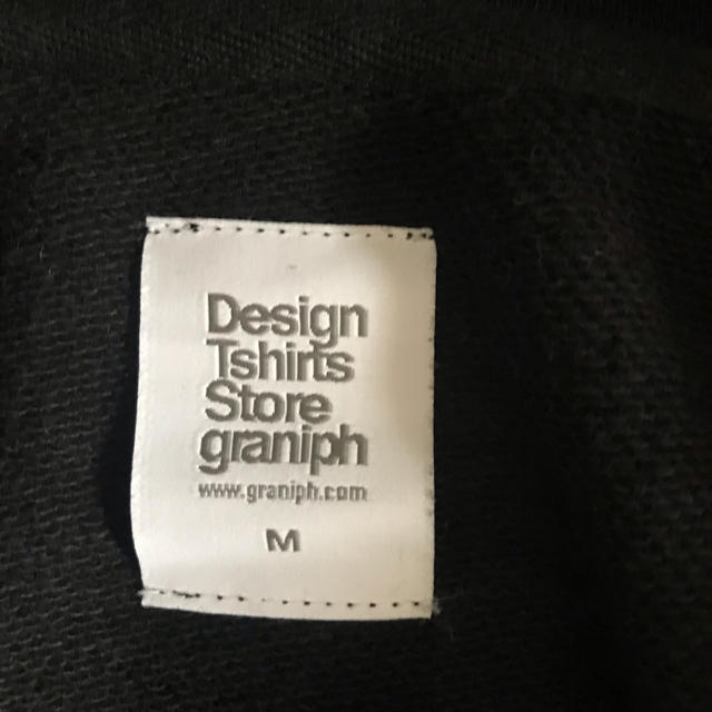 Design Tshirts Store graniph(グラニフ)のパーカー、ブラックDesign Tshirts Store graniph レディースのトップス(パーカー)の商品写真