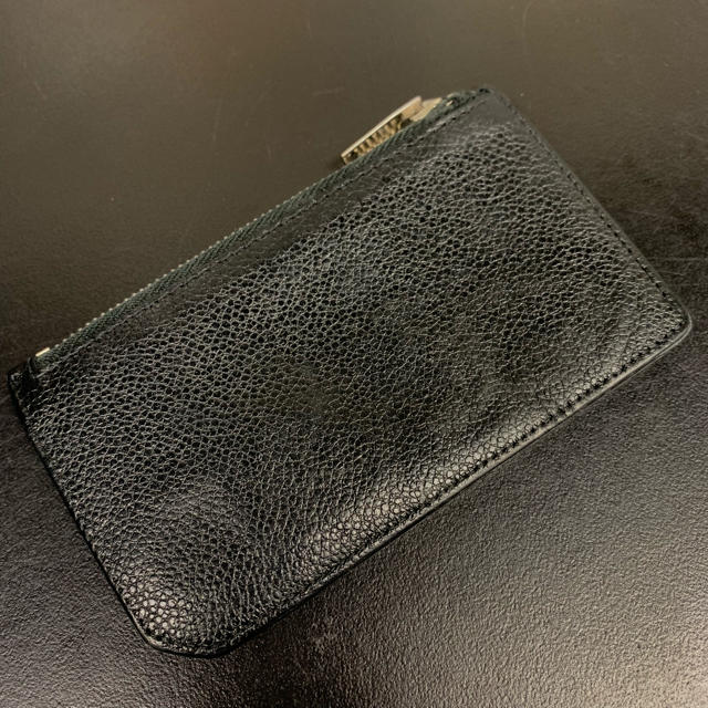 確実正規品 SAINT LAURENT サンローラン レザー ロゴ カードケース