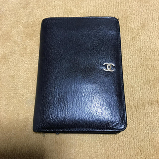 シャネル(CHANEL)のままん様専用　シャネル   財布　二つ折り　ウォレット　黒(財布)