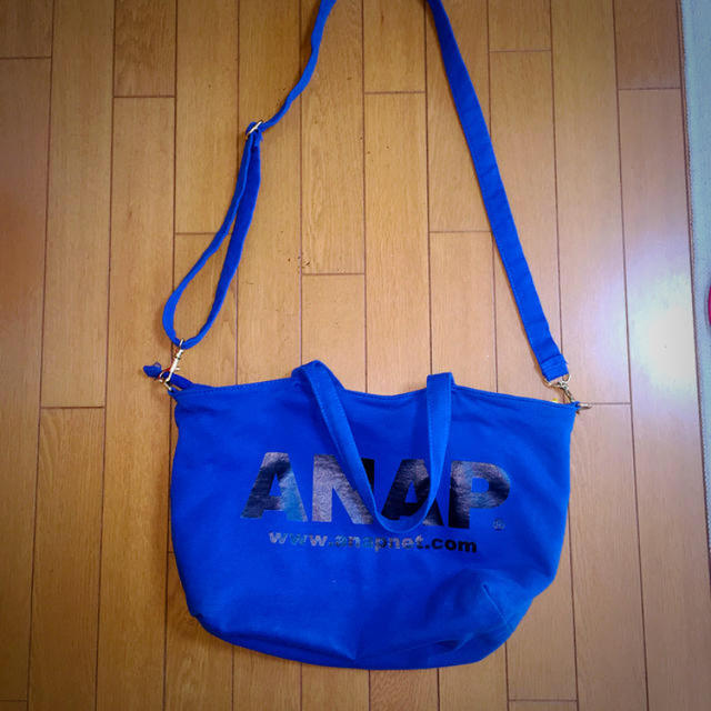 ANAP(アナップ)のブルー 2wayバッグ レディースのバッグ(ショルダーバッグ)の商品写真