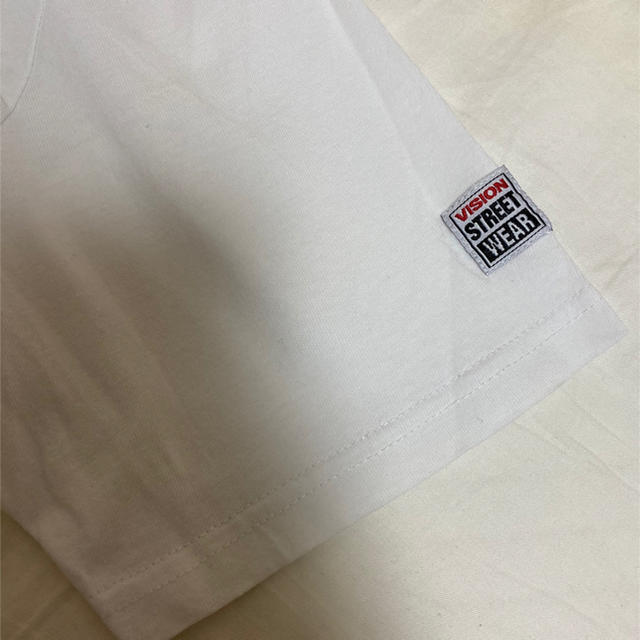 VISION STREET WEAR(ヴィジョン ストリート ウェア)のひぃ様専用　VISION 半袖　Tシャツ　白 レディースのトップス(Tシャツ(半袖/袖なし))の商品写真