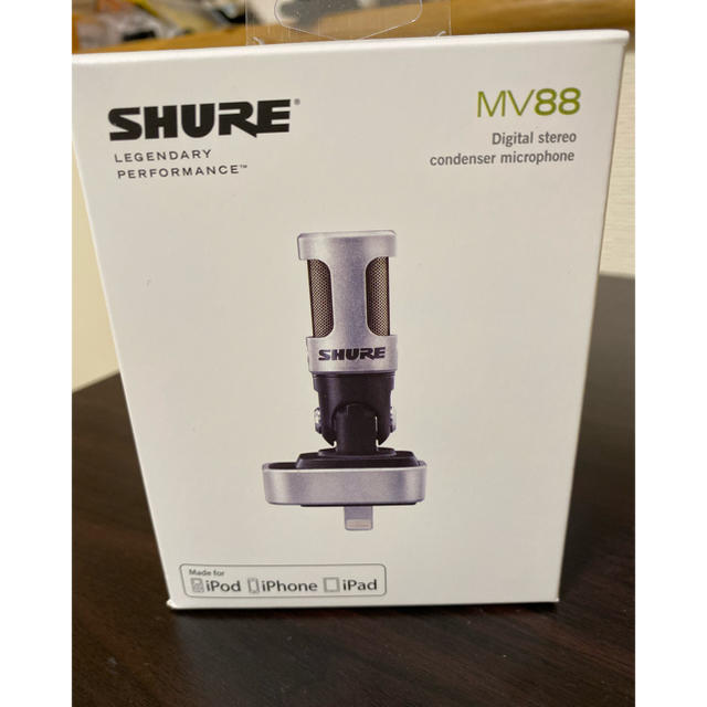 SHURE MV88A-A承知いたしました