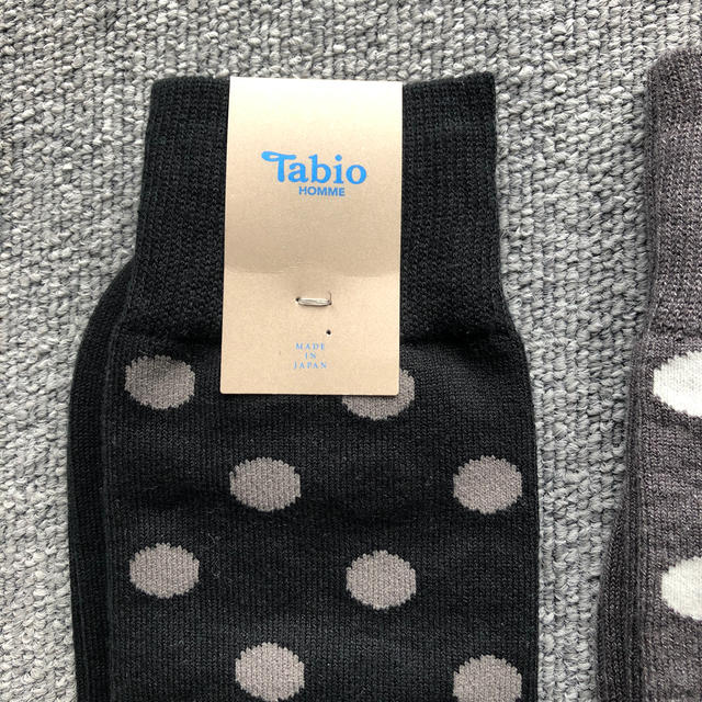 靴下屋(クツシタヤ)の靴下屋　tabio メンズ　ドット　水玉　ソックス メンズのレッグウェア(ソックス)の商品写真