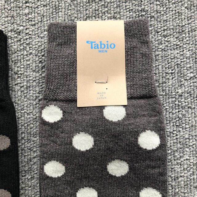 靴下屋(クツシタヤ)の靴下屋　tabio メンズ　ドット　水玉　ソックス メンズのレッグウェア(ソックス)の商品写真