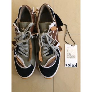 kolor - kolor 19aw スニーカーの通販 by k|カラーならラクマ