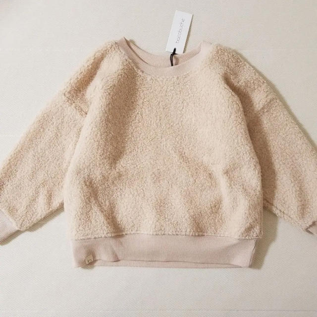 こども ビームス(コドモビームス)の4-5Y＊Bacabuche Cozy Sherpa Pullover Oat キッズ/ベビー/マタニティのキッズ服女の子用(90cm~)(Tシャツ/カットソー)の商品写真