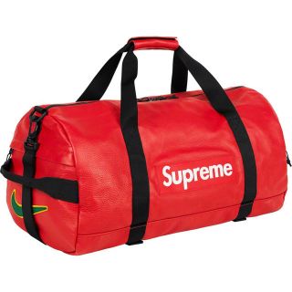 シュプリーム(Supreme)のSupreme Nike Leather Duffle Bag red(ボストンバッグ)