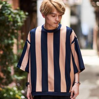 ステュディオス(STUDIOUS)のlemon様専用　NEWストライプポンチプルオーバー（Lui’s）(Tシャツ/カットソー(半袖/袖なし))