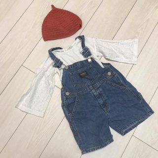 ベビーギャップ(babyGAP)のbabygap デザインカットソー レーススリーブT 90(Tシャツ/カットソー)