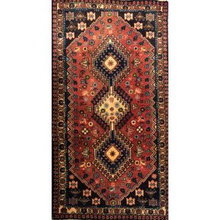 【よー様ご専用】ヤラメ産 ペルシャ絨毯 114.5×63cm(ラグ)