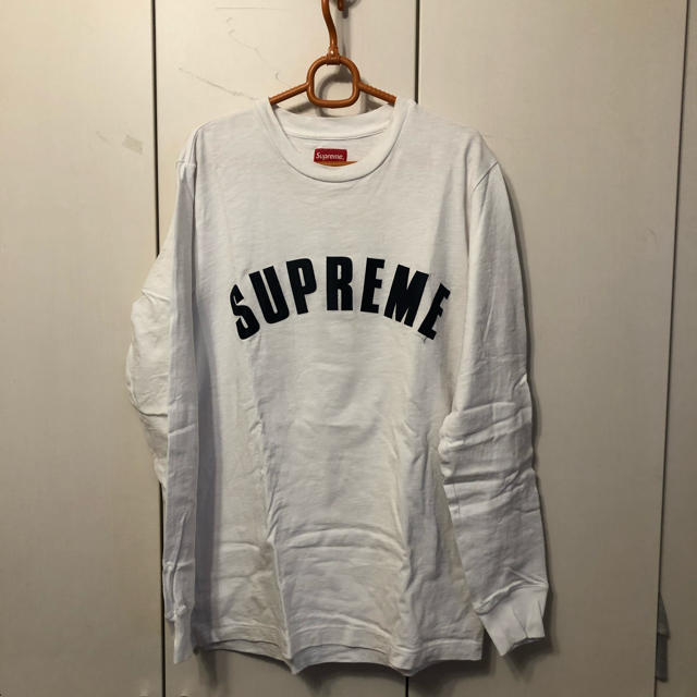 supreme アーチロゴ　白