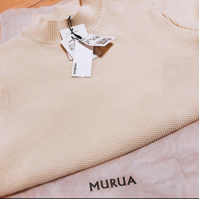 MURUA(ムルーア)のMURUA ムルーア ニット レディースのトップス(ニット/セーター)の商品写真