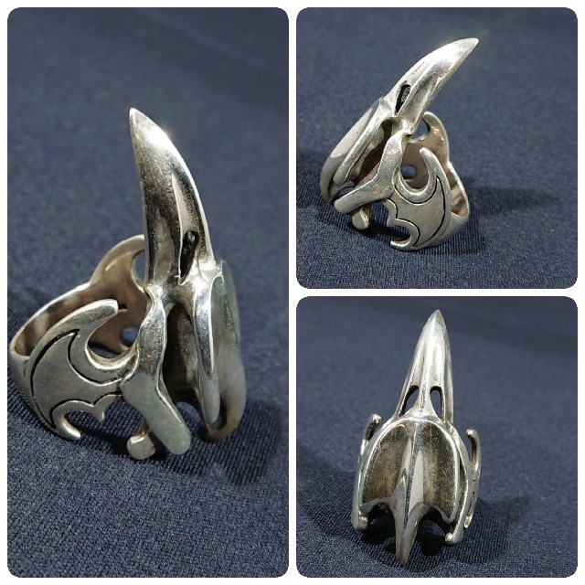 silver925 カラスring#21 メンズのアクセサリー(リング(指輪))の商品写真