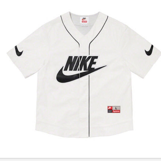 シュプリーム(Supreme)のSupreme×Nike Leather Baseball Jersey(シャツ)