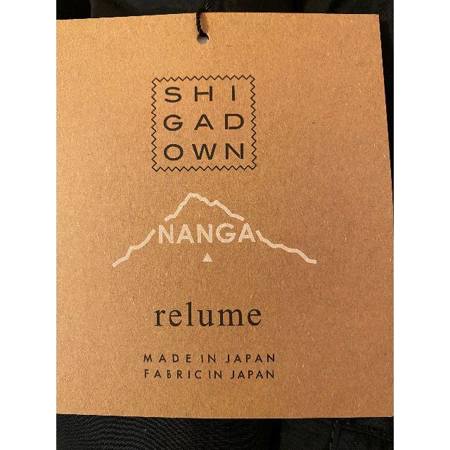 【19FW】SHIGA DOWN NANGA×relume / 別注AURORA 1