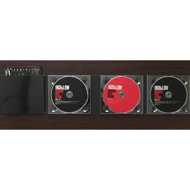 EXILE TRIBE(エグザイル トライブ)のHiGH&LOW ORIGINAL BEST ALBUM エンタメ/ホビーのCD(ポップス/ロック(邦楽))の商品写真