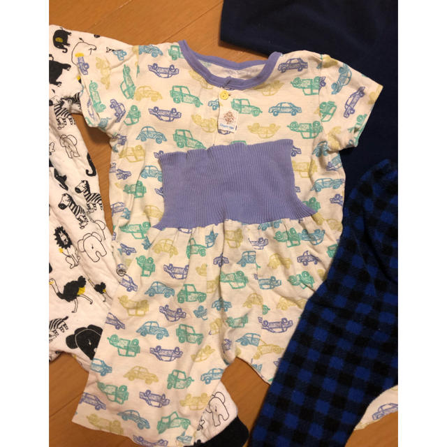 パシャマ3点セット キッズ/ベビー/マタニティのキッズ服男の子用(90cm~)(パジャマ)の商品写真